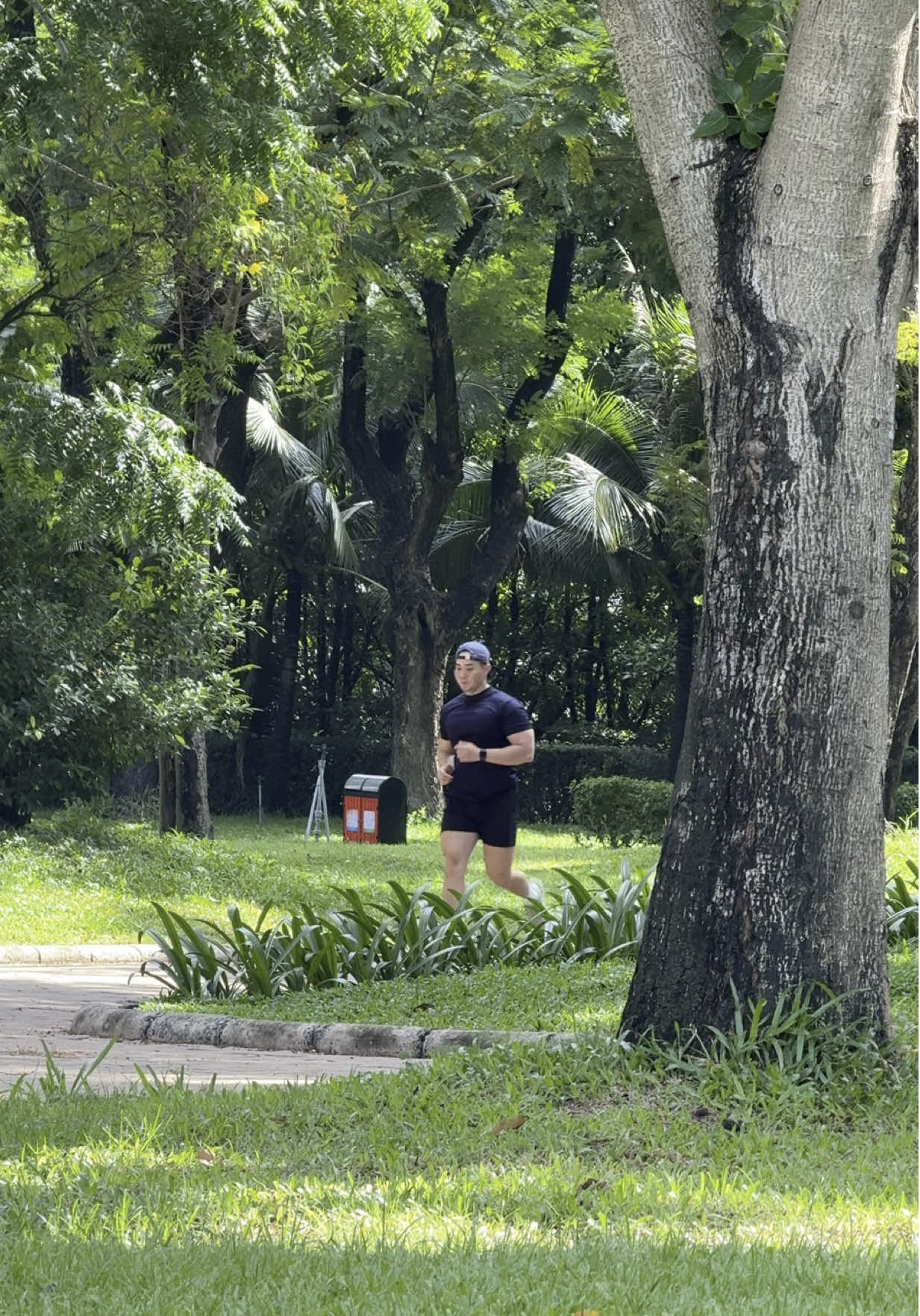 Chạy bộ buổi sáng ở công viên có gì ???