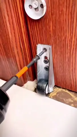 Door Droop Support Wheel, Reinforced Door Guide Rail, Flat Push Retractable Wheel, Multifunctional CabinetTable, Silent Hidden Type, MultifunctionalPulley, Can Be Used As Cabinet, BathroomDoor, Room Door, Table #goodthing #foryou #fyp #TikTokShop 