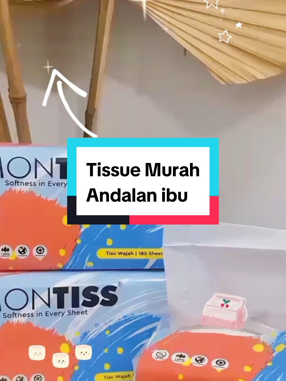Tissue murah meriah tapi tebel #tissue #tisumurah #tisuviraltiktok #tissuemontiss #montis #tisumontiss 
