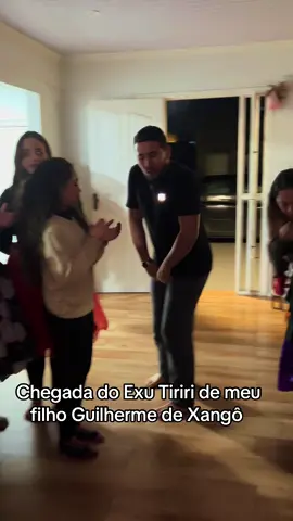 Chegada do Exu Tiriri de meu filho Guilherme de Xangô #fy #fyp 