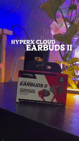 HyperX Cloud Earbuds II, earbuds multifungsi yang nyaman banget buat semua aktivitasmu! @HyperX Indonesia  Suara jernih & bass Cocok buat dengerin musik, nonton series, podcast ,audiobook, atau gaming gaming #hyperx #hyperxcloud  #hyperxcloud2 #hyperxcloudearbuds2 #earphone #earphonegaming #earphonegamingmurah #earphonebass #hyperxindonesia