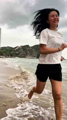 #ออกกำลังกาย #seaside #วิ่ง เกือบหอบ 💫