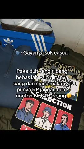 sulit ya orang irii✌🏻 #casualoutfits #stoneisland #adidas #fyp 