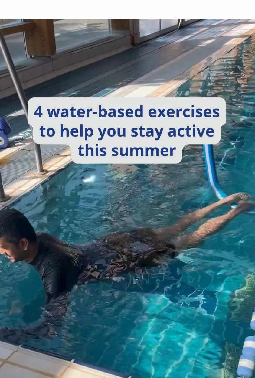 Beat the heat and stay active this summer with these 4 must-do water-based exercises, courtesy of our Aquatic Centre Physiotherapy clinic in North Vancouver! 💦 Perfect for all ages and fitness levels, these moves will keep you cool and fit. 🏊‍♀️ Dealing with a summer injury? Our clinicians can help. Schedule an appointment at the link in bio today! #AquaticFitness #SummerWorkout #PoolWorkout #WaterExercises #Arthritis #ArthritisExercises 