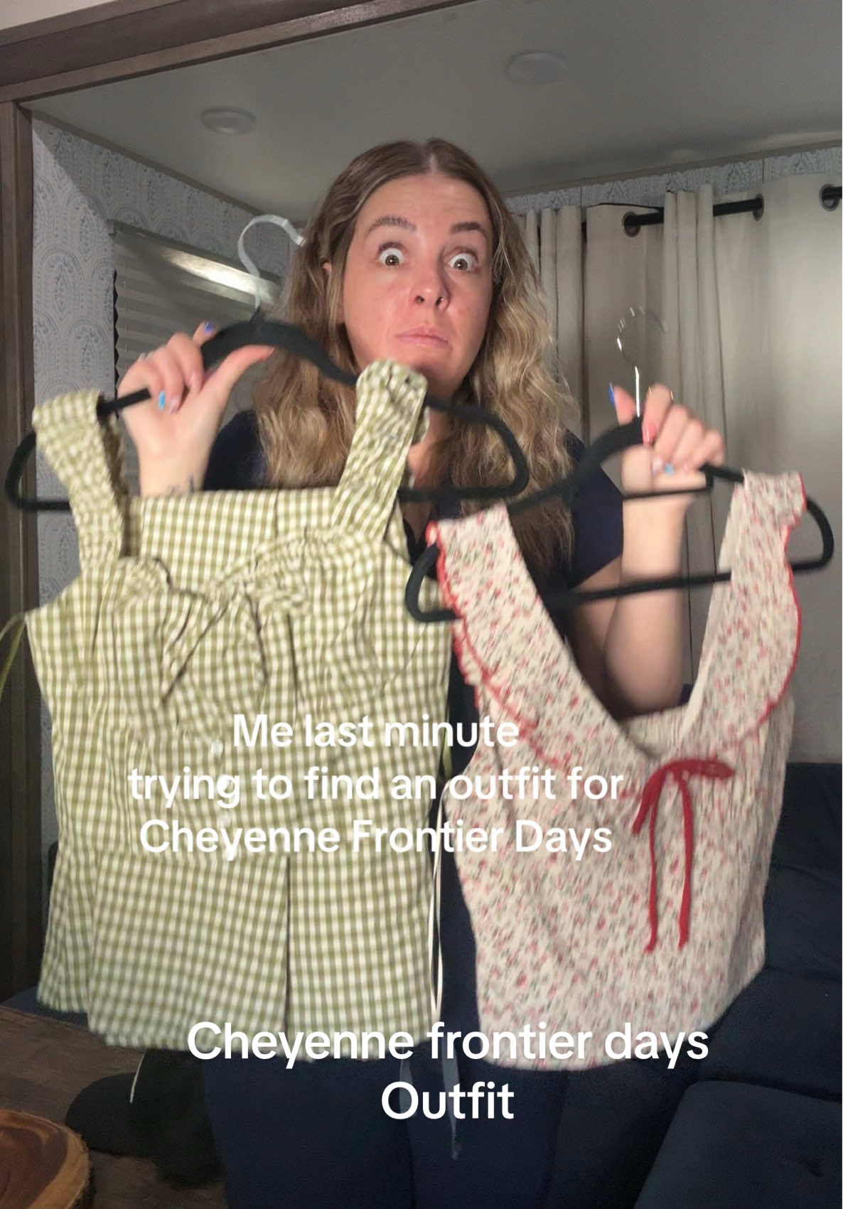 Wardbrobe struggles @Boot-Barn help a girl out  #cheyennefrontierdays #cfd  #wardrobe #outfit #outfitinspo #OOTD #westernfashion 