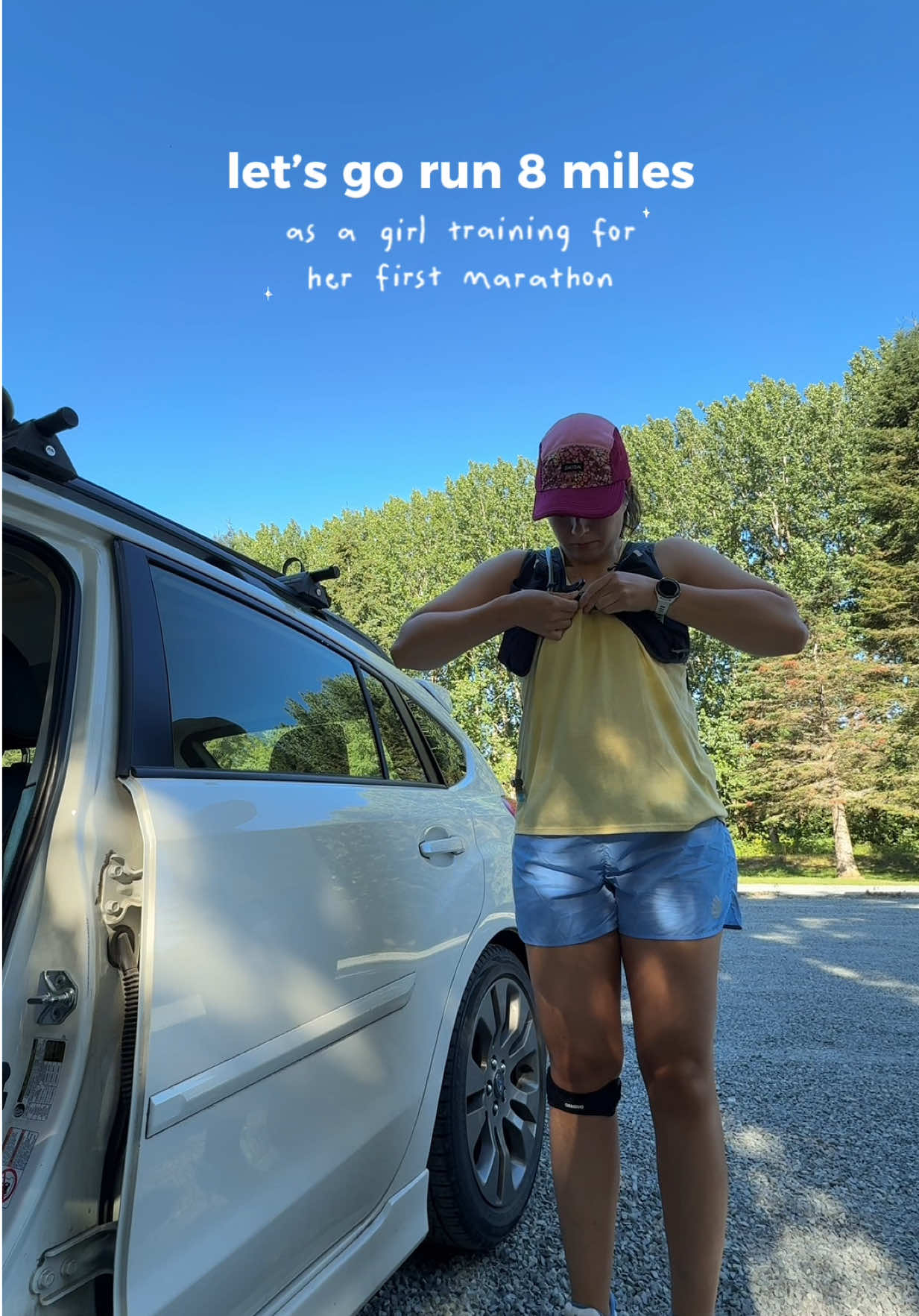 7/8/25 - WK 8/26 🏃🏻‍♀️ honestly this run was probably my worst yet… i felt so sluggish, it was HOT, and I just wanted it to be over. I think poor sleep and having a few drinks over the weekend did my body zero favors. But 8 miles is 8 miles and I’m proud that I got it done! ☑️  #marathontraining #Running #runnershigh #runrunrun #roadto26point2 #longrun #teammilk  @Every Woman’s Marathon @Stio Outdoor Apparel @honeystinger @Brooks Running @GU Energy Labs @SKIDA @REI 