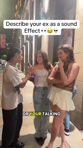 Describe your ex as a sound 💀#nightlife #funny #fyp #trending #interview #kevslive 