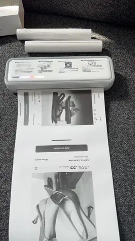 Portable wireless printing machine #Printingmachine #WirelessPrinter#wirPrinterer #tiktokmademebuyit #DealDrops this printing machine is the best to have in your home and also in your office you can carry around with you good size for Bag In suitcase   