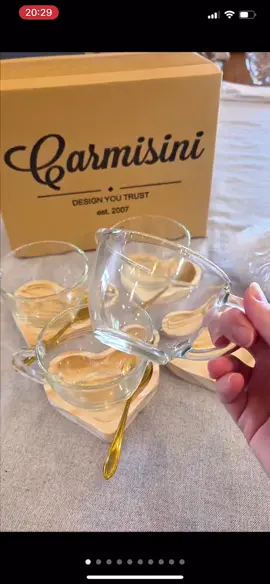 Jogo de Xicaras Chá com pires de Madeira - Monte seu Kit