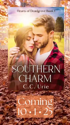 There’s still time to sign up for the ARC and support the Kickstarter! Comment ARC, Kickstarter, or Both and I’ll DM you the link(s)! 🍂🍂🍂 Here’s what you need to know about Southern Charm: 🍂Reluctant Friends to Lovers 🍂A Reformed Womanizer 🍂Small Town 🍂He Falls First 🍂Found Family Themes— 🍂Trying to be Better for Her 🍂Forgiveness 🍂Moving beyond your past 🍂Autumn Vibes 🍂Spooky Season Calianna Grace doesn’t know how much longer she can tell herself that she doesn’t want more out of life. She works hard so she can stand on her own two feet, not wanting any charity from the close friends she has found over the years. She’s gotten used to working her many jobs and has become too comfortable in the stagnant relationship she developed during her time in Deadgrove. But it isn’t enough, and she knows sooner or later, something is going to go wrong if she doesn’t do something about it. Holt Prescott is a con man on the run. After being discovered in a compromising situation by his boss, he is forced to flee the big city of New Lanta. Now not only is he on the run from the law but also the biggest mob boss New Lanta has ever seen. When his motorcycle breaks down in a dead-end town that doesn’t even have a stoplight, he knows he has officially hit rock bottom. When Holt stumbles into the only restaurant in town, road weary and exhausted, he saves Cali from a nasty spill. Suddenly, the little town doesn't seem quite so boring anymore, and Cali finds herself wishing that it was. She decides that the best course of action is to avoid the handsome, smooth talking stranger, and Holt decides that he only wants her. While trying to get enough money to replace the part he needs for his motorcycle, he does what he can to get a job working alongside Cali. However, the job she gets him at the church doesn't quite turn out the way he expects. After spending more time together, Holt learns that Cali is more than a pretty face, and Cali realizes that Holt isn’t the man she first assumed he was. Between church services and getting ready for the harvest party, their feelings for each other slowly start to change. But when Holt’s past comes to call, will the two of them be strong enough to face it? Or will Holt’s past sins ruin their lives before they can even start? #GraceAndRomance #JesusAndBooks #FaithInFiction #readersoftiktok #MustReadBooks #BookCommunity #autumnvibes #BookishPost #AmReading #BookRecommendations #RomanceReadersClub #romancebooktok #SweetRomance #romancebooksoftiktok #RomanceReaders #CleanRomanceReaders #christianbooktok #WholesomeRomance #FaithFilledFiction #ChristianBookLovers #InspiringReads #CleanRomance #FaithBasedFiction #contemporaryromance #christianfiction #ChristianRomance #ProjectDeadgrove #HeartsOfDeadgroveSeries #CCUrie #ChristianAuthors