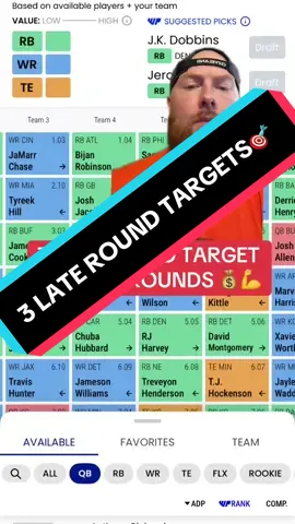 3 LATE ROUND TARGETS TO WIN YOUR LEAGUES #nflfootball #fantasyfootball #fantasyfootballtips #fantasyfootballadvice #fantasyfootballdraft #walterpicks #nflfantasy