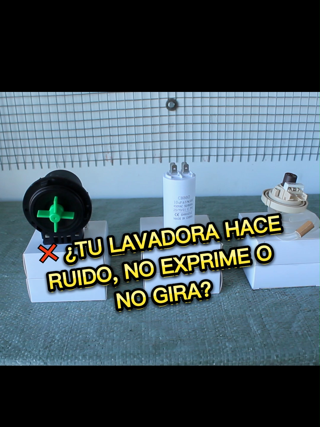 🚨 ¿Tu lavadora no carga agua o no exprime? Estos 3 repuestos fallan más de lo que creés ⚠️ 🛠️ Sensor de nivel ⚡ Capacitor 💧 Bomba de drenaje 📲 Escribinos: “Quiero repuesto de lavadora” o al 75587828 #RepuestosDeLavadora #LavadoraNoExprime #FPPartsFactory #SantaCruzBolivia #TécnicosBolivia