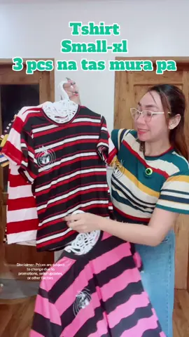Tshirt Small-xl 3 pcs na tas mura pa
