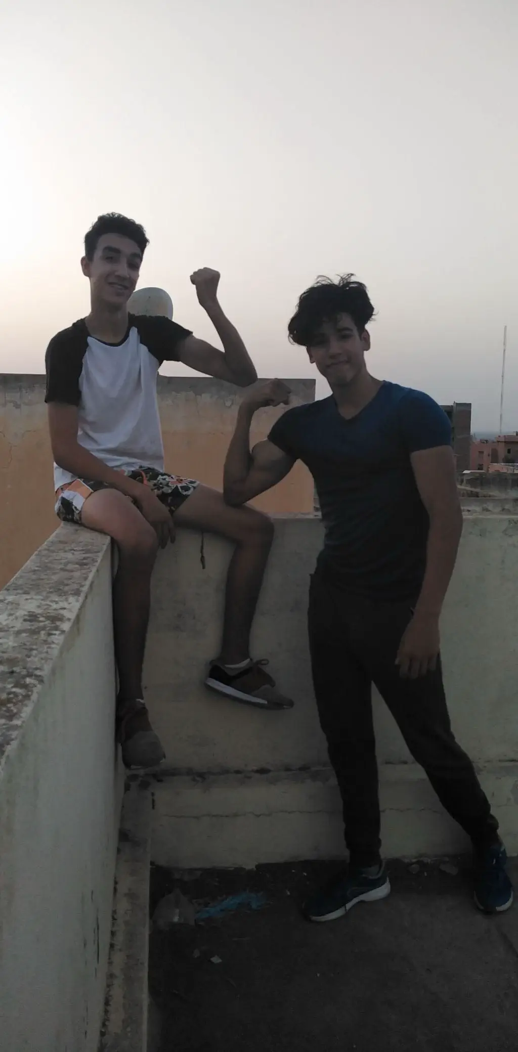 WE DID THE BEST GLOW UP  @El Mehdi Kamal  #GlowUp #brothers #strong #sherdded #fyp 