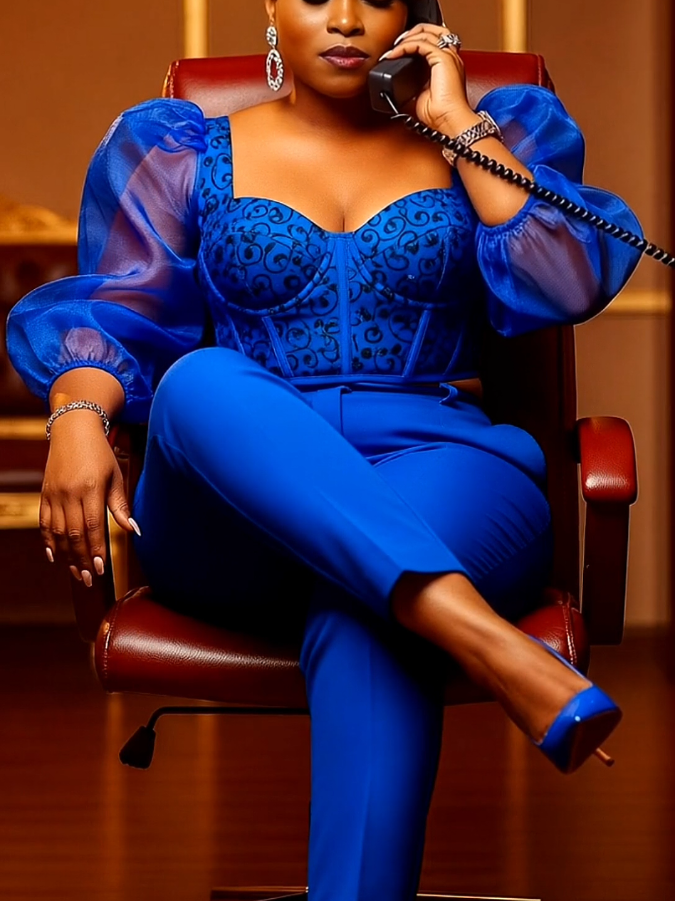 MISS BLUE 🔥 #outfit #blue 