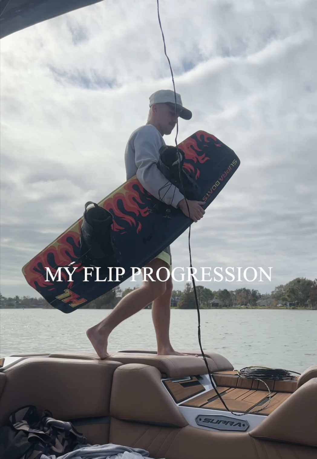 I like flips🙂 #wakeboard #wakeboarding