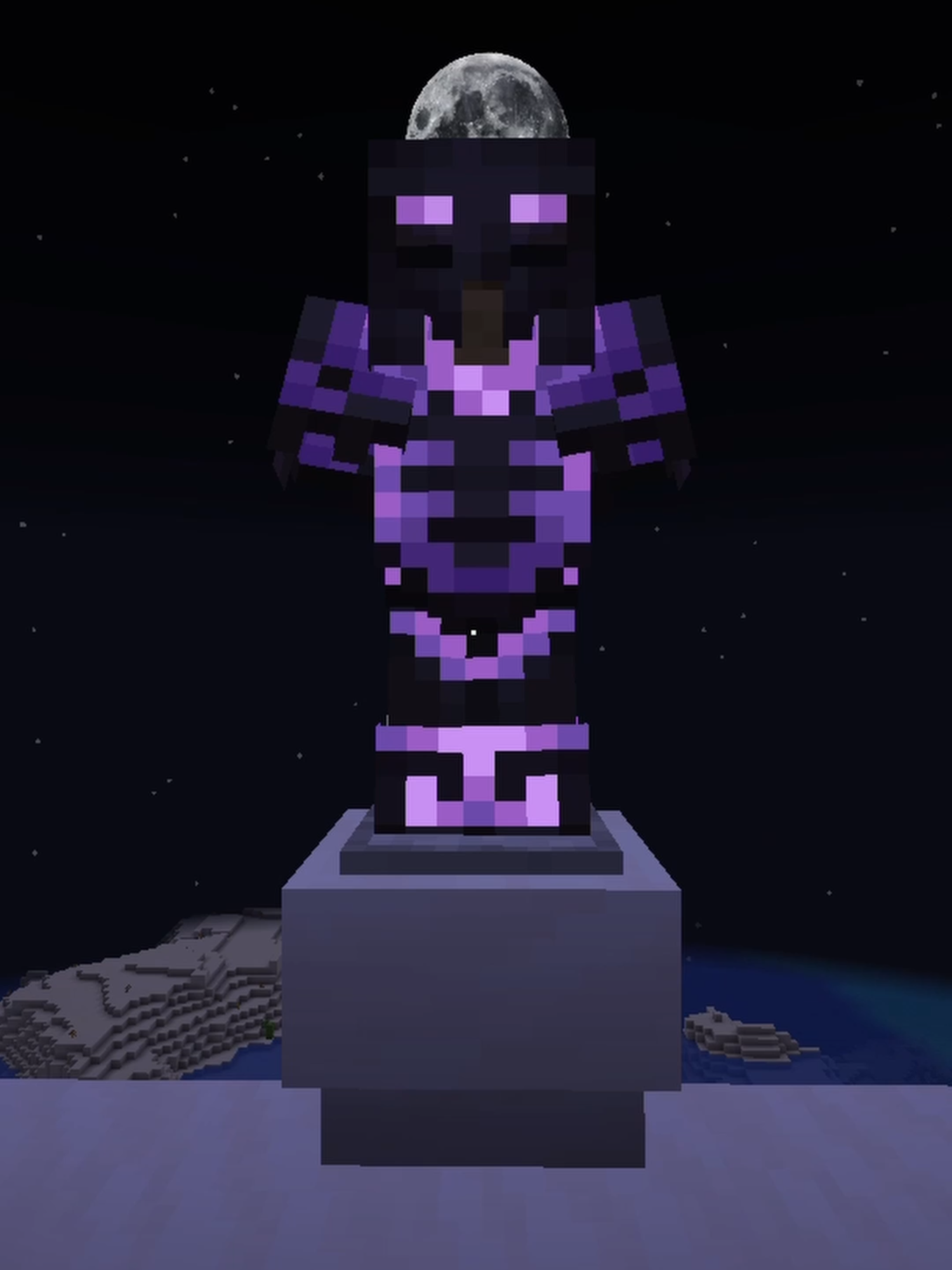 Eclipsed Warden Armor Combo 🌑🛡️ #Minecraft #armortrims