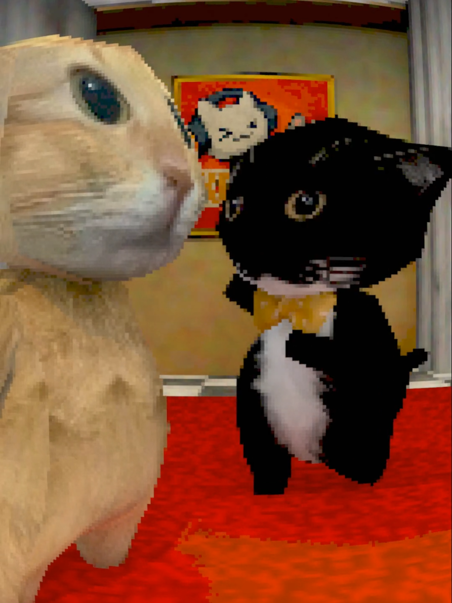 cat dance (⌒‐⌒) @joyful.prod @frozy  #cat #song #blender3d #3danimation #fyp 