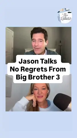 #BigBrother 3's Jason Guy looks back at his time playing the game and chats with @sharon_tharp on why he has no regrets all these years later (minus some fashion choices!) Catch Jason's full 
