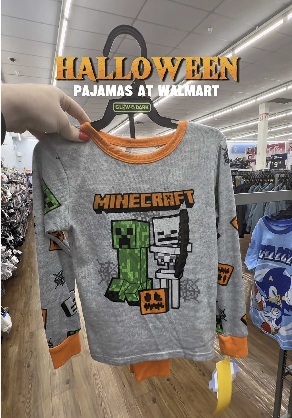 It is time! 🎃 Found these Halloween PJs peeking out at @Walmart – they’re all 🔗 in my byo! #halloween #halloween2025 #spooky #walmart #walmartfinds #couponing 