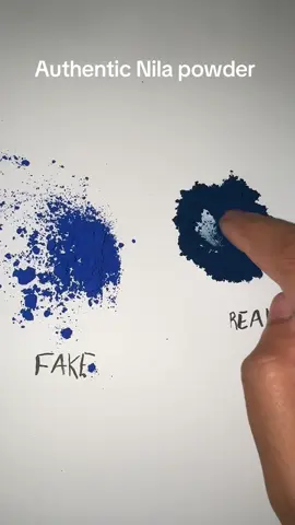 Fake Nila? Never again. Watch this before you buy! 💙 #NilaPowder #RealVsFake #SkincareTips #NaturalBeauty #organiqbeauty #OverskinLipCheck 