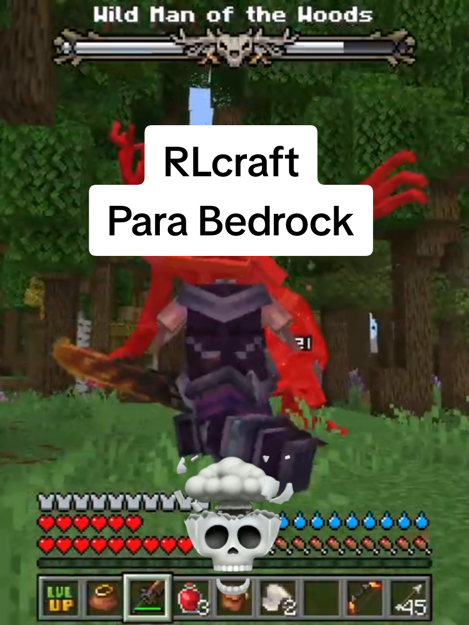 Bedrock💀#Minecraft #bedrock #rlcraft #fyp #mobs #mods #paratiiiiiiiiiiiiiiiiiiiiiiiiiiiiiii #vira #nuevo #java #livehighlights #tiktoklive 