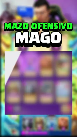 El mejor mazo de mago evolución para subir de copas #clashroyale #videojuegos🎮 #clashroyaleprotips #tiktoklive #gaming 
