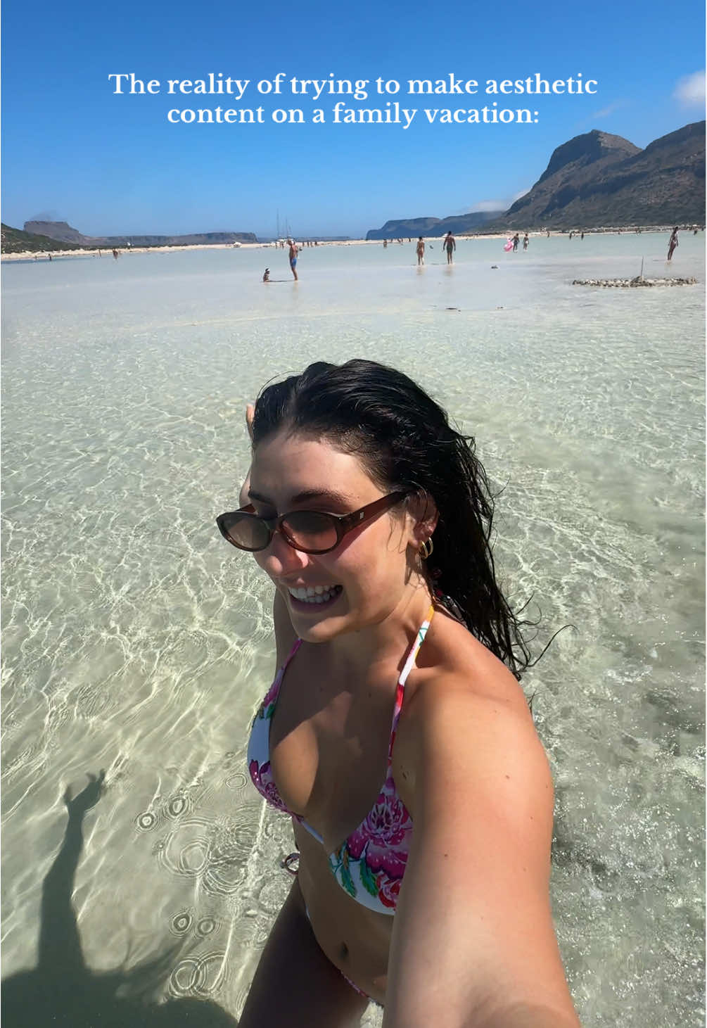 Aesthetic content is not my forte #fyp #prank #familyvacation #greece  