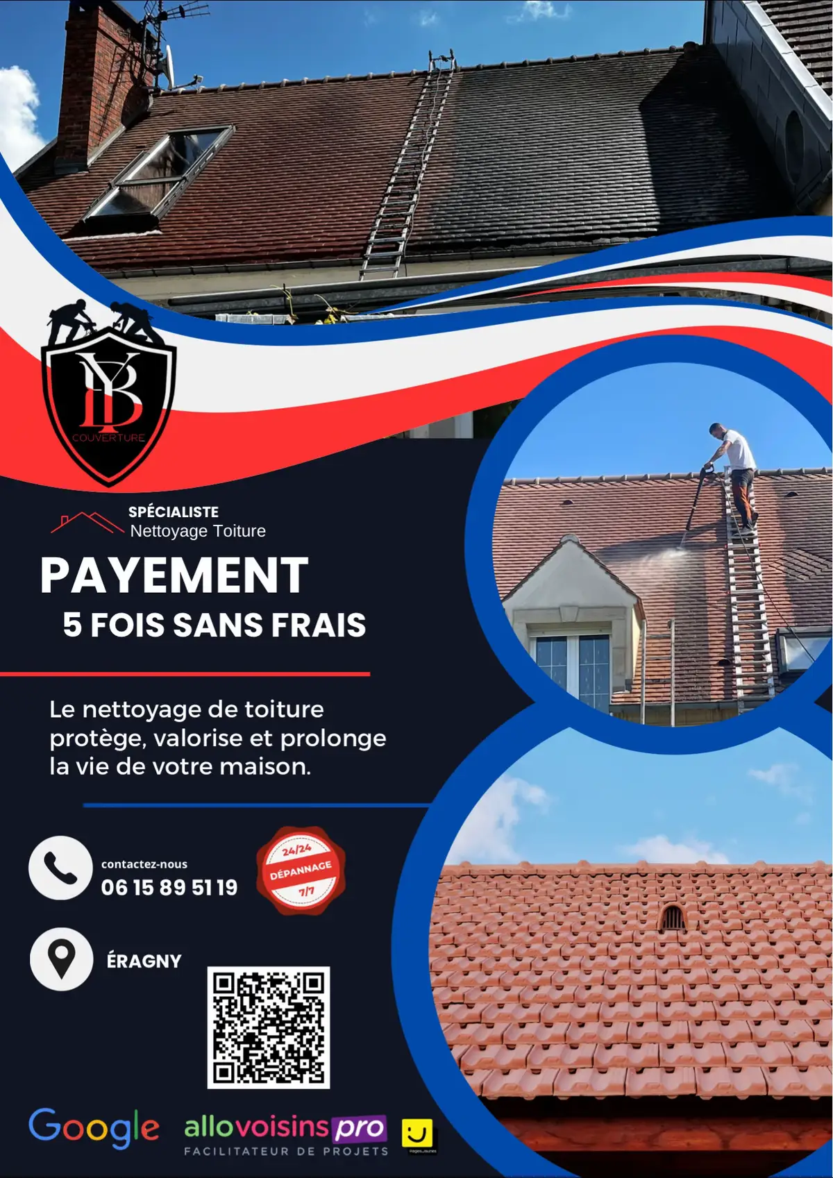 #nettoyagetoiture #toit #Éragny #dalep2100 