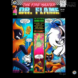 Dr Flame vs Shiro Fox COVER Speedraw (wMUSIC)#foryoupage #comic #digitalart #speeddraw #fyp #furry #RBComics  https://www.deviantart.com/rbcomics25/art/Dr-Flame-vs-Shiro-Full-Gag-Comic-1220443877   Witness The Mistress Shiro Fox gets outfoxed by The Fire Master: Dr. Flame!   Creator/ Finishes/Idea/Art: @RBComics25  SUPPORT RBCOMICS  https://rbcomicsgroup.carrd.co/  Co-plotter and Artist: @rogelis  https://bsky.app/profile/did:plc:wk2wooun5zjjnkbvenq4ynth  @dianahelenkennedy
