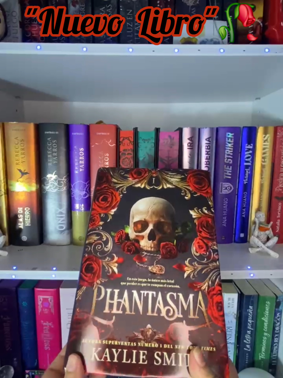 Nuevo Libro 🥰 #readersoftiktok #booktokespañol #fyp #booktoker #BookTok #phantasma #enemiestolovers #kayliesmith #romantasy #fypp 