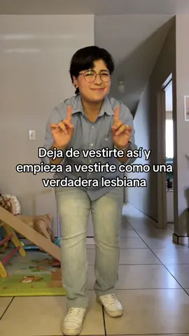 Deja de vestirte así y empieza a vestirte como una verdadera lesbiana🙂‍↔️🫦 #selmx #outfit #lesbiansoftiktok #ladesveladadelañocasting 