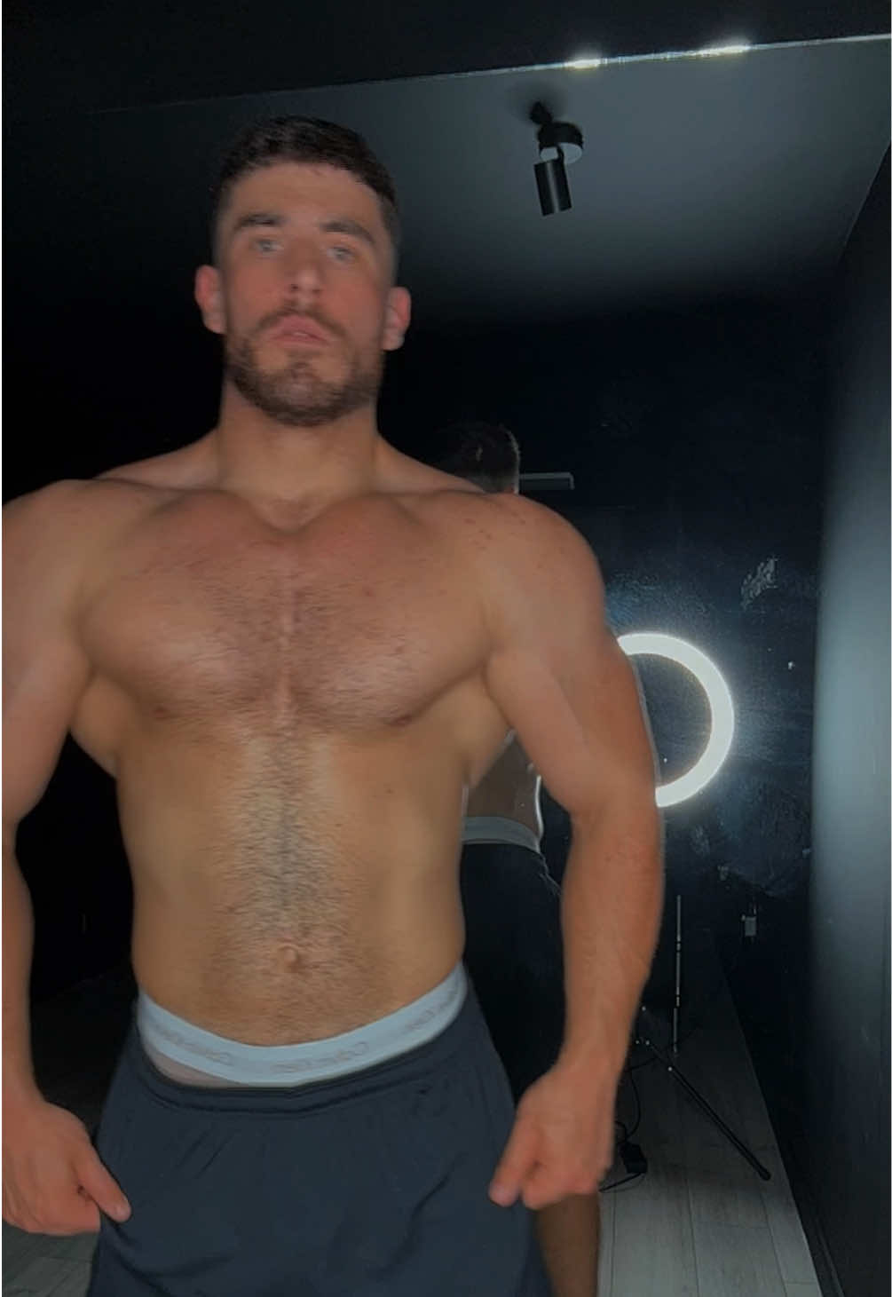 It was leg day 
