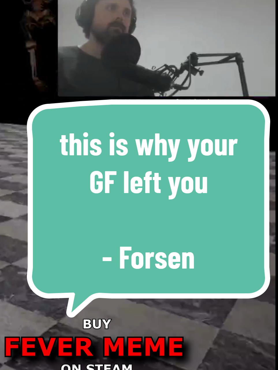 Forsen played my indie game Fever Meme (very mad) 😡 #forsen #twitch #twitchstreamer  #indiegames #indiegame #gaming #funny #rage  #GamingOnTikTok #gametok #fevermeme #fyp #fypシ #fypシ゚viral #fy #foryou 