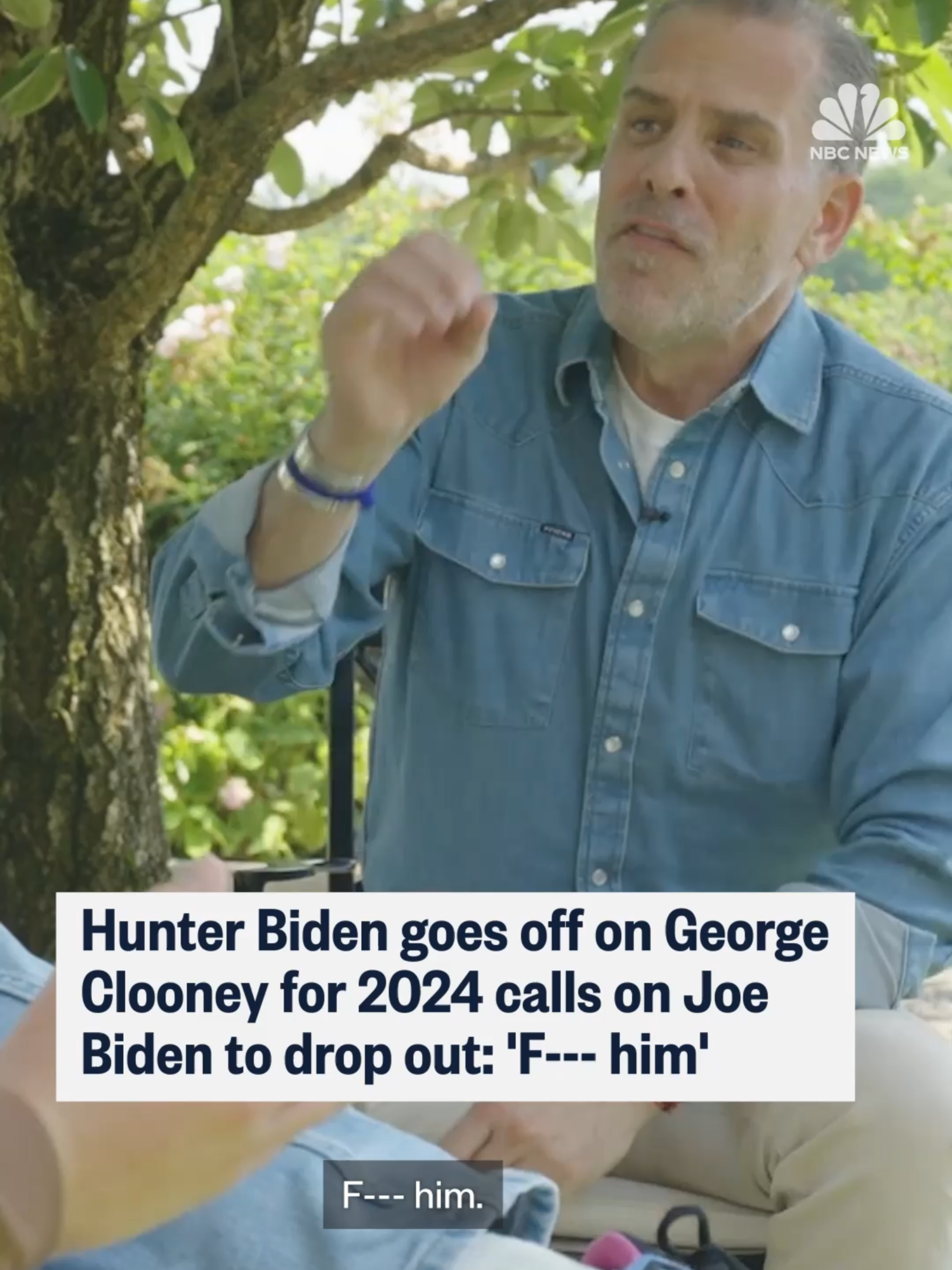 Hunter #Biden rails against George Clooney for his op-ed in The New York Times last summer criticizing then-President Joe Biden.
