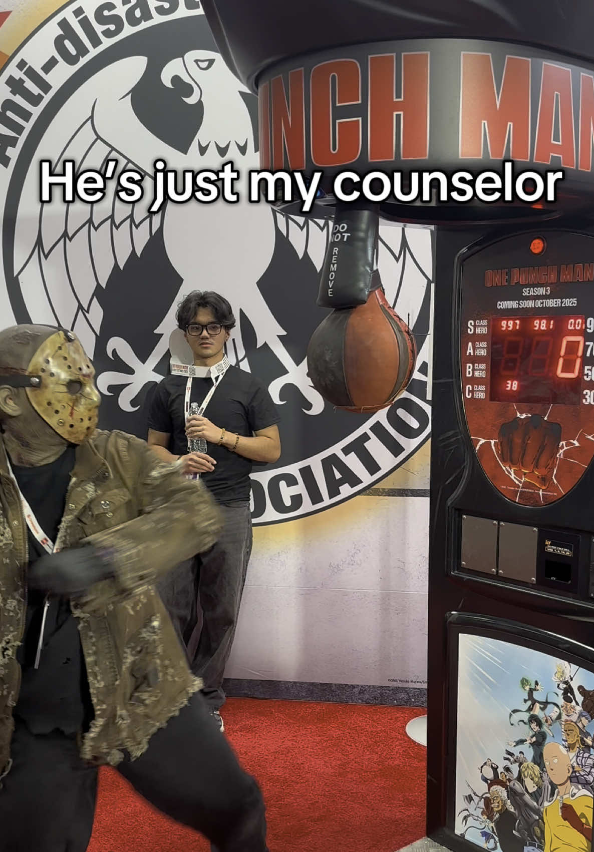 Just a counselor huh? 🤨 #jasonvoorhees #jasonuniverse #fridaythe13th #spooky #spookyseason #funny #relatable #viral 