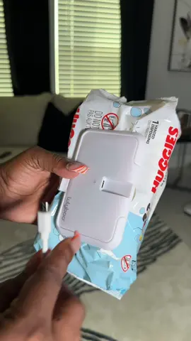 No more cold wipes for my baby ❄️➡️🔥 This portable wipe warmer charges with a USB and fits right in the diaper bag. 10/10 for late-night changes + on-the-go blowouts 💕 #momhack #babyessentials #amazonfinds #momtok #newbornmusthaves #usbwipewarmer #diaperbagessentials #warmwipesonly
