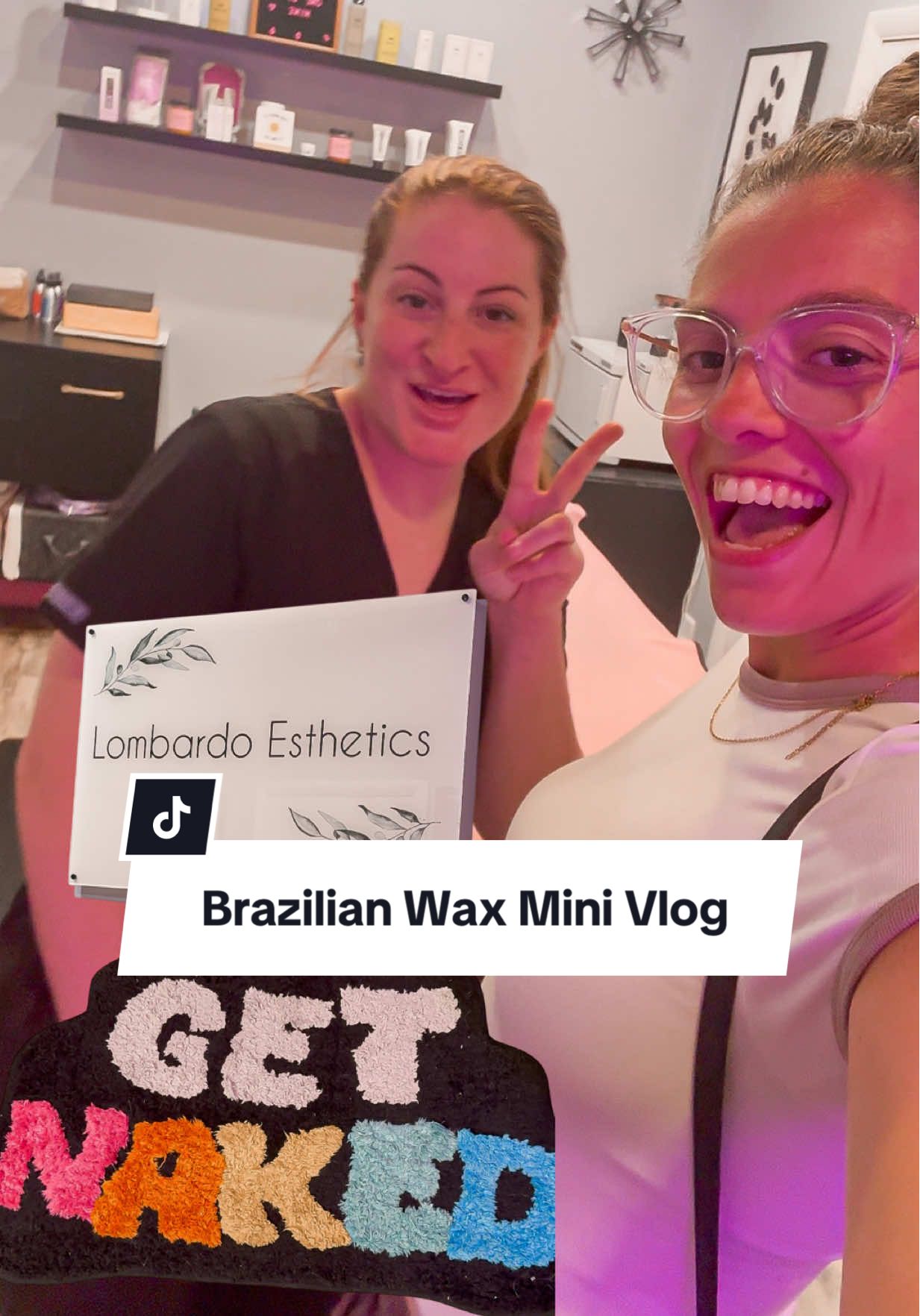My monthly Gina visit 🤭🐱💈 #brazilianwax #minivlog #minivlogs #hangwithme #brazilianwaxing 
