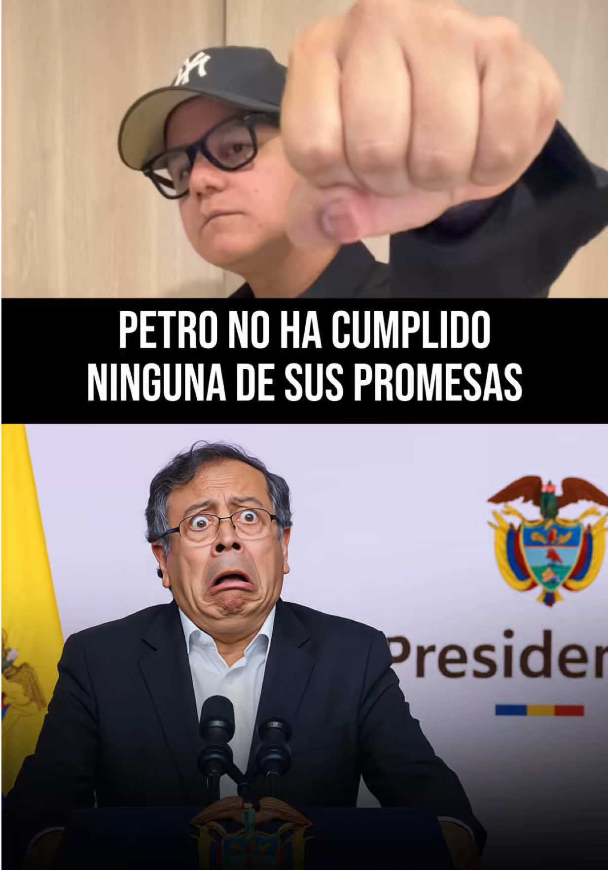 PETRO VUELVE A MENTIRLE AL PAÍS Y SIGUE SIN CUMPLIR SUS PROMESAS #colombia #petro #Uribe #derecha #izquierda 