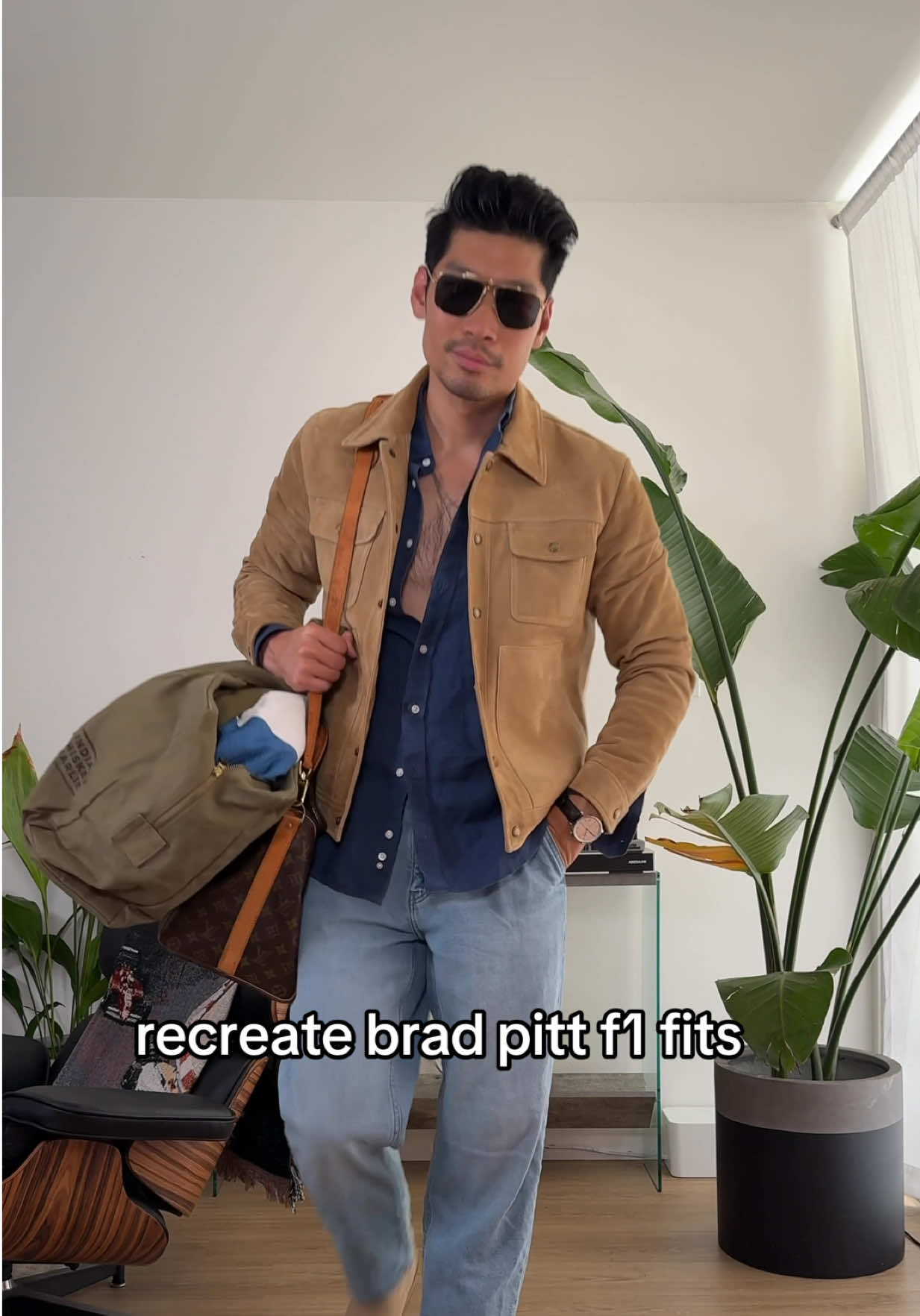 outfits inspired by Brad Pitt in f1 movie 😮‍💨🏁🏎️🔥 #f1style #f1fashion #f1outfits #f1movie