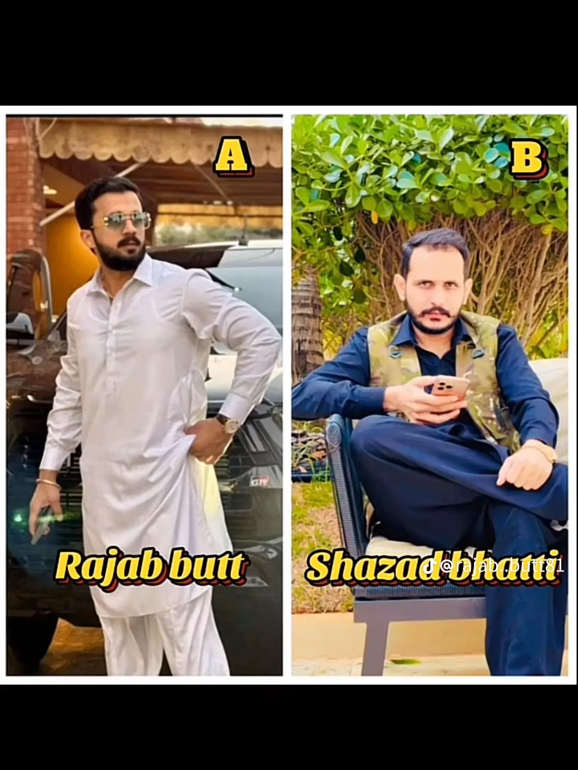 Rajab vs shazad Bhattie ma sa 25 ko kon jata ga#foryoupage #foryourpage #plese_tiktok_for_you #unfrezzmyaccount 