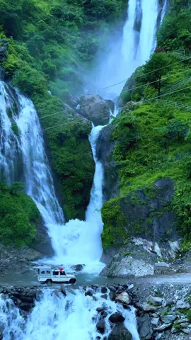 Nauli khola, dharche #foryou #waterfall #fyp #dharche_gorkha #moonsoonvibes #fypシ #dharche 