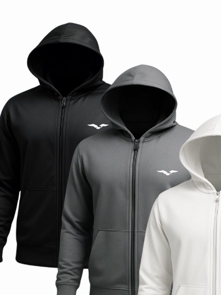 E para os homens modernos que gostam de se vestir bem pagando pouco, vem espiar esse casaco Jogger com capuz! o preço está surreal! Dá para levar um de cada! **** Link na Bio****