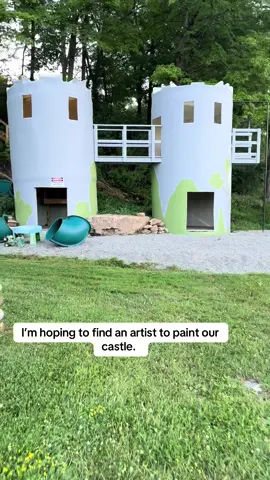 Welcome to our castle! We are currently looking for an artist to paint Merold inside and out, and I would love your thoughts!! 