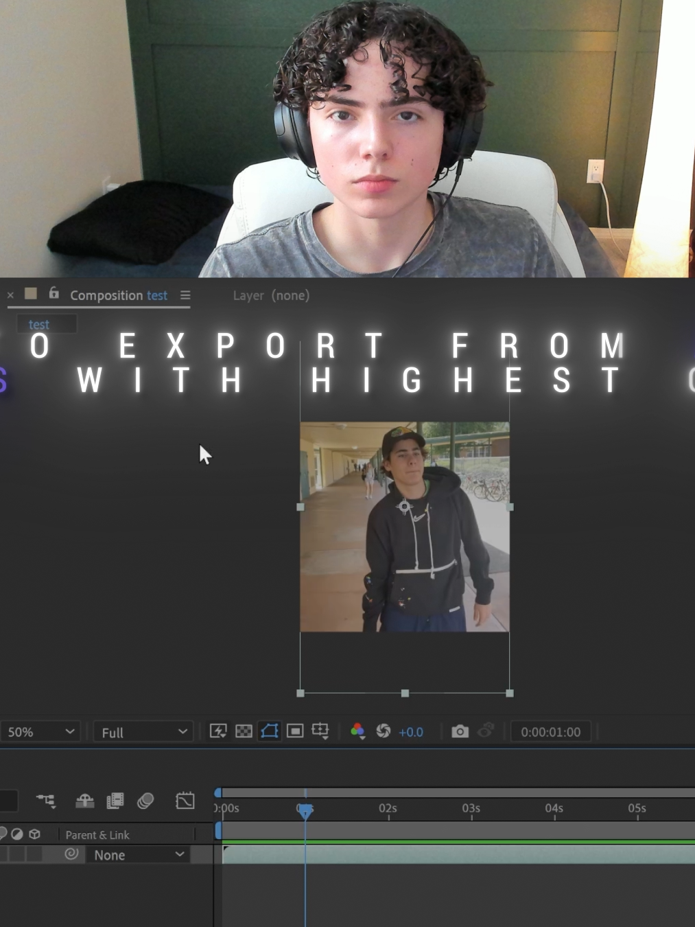 How to export from After Effects with the highest quality || a few people had asked me about this so I figured I'd make a tutorial. || #edit #editing #aftereffects #tutorial #howto #fyp