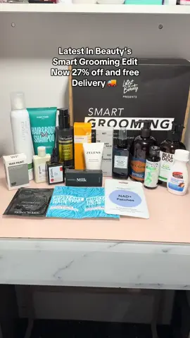 Latest in Beauty’s smart grooming men’s beauty box is now only £44 with free delivery 🚚 inside the box your getting up to £269 worth of men’s viral beauty products 🤩 get yours by tapping the link below 👇 #latestinbeauty #mensbeauty #beauty #giftideas #mensgrooming #skincare #tiktokfinds #tiktokmademebuyit 