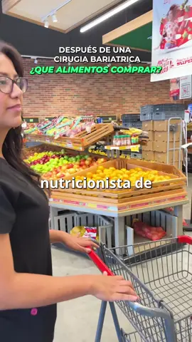 Surtir tu despensa es clave para tu dieta post cirugía bariatrica. Hoy en #supermaxi una nutricionista te guiará qué alimentos escoger. Deja tu comentario si quieres parte 2 #nutricionista #gmediq 