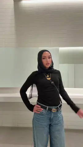 basic fit check #hijabi #fyp #OOTD #hijabitiktok #hijabioutfits 