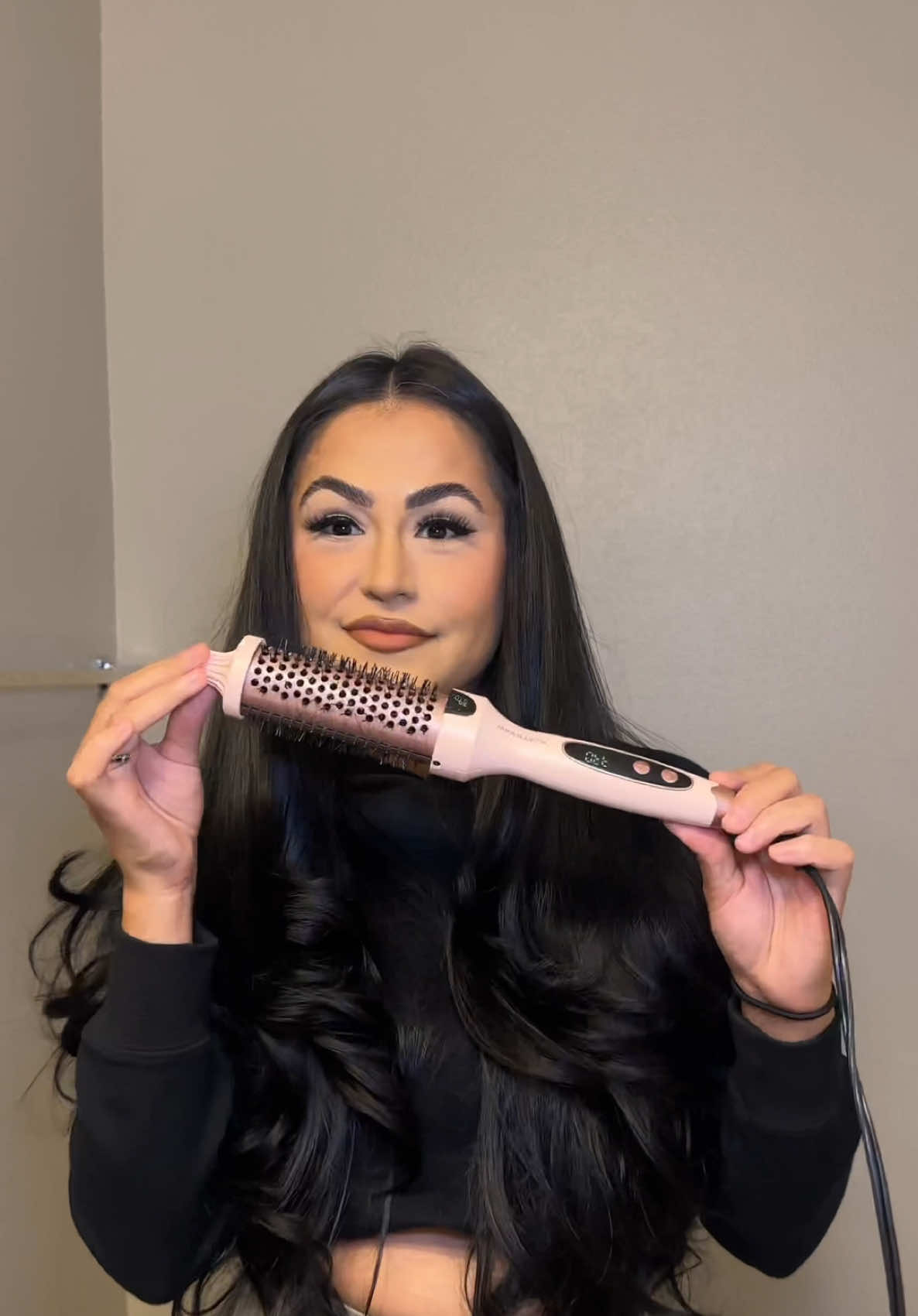 The best thermal brush 🌷 #thermalbrush #blowout #hairtok 