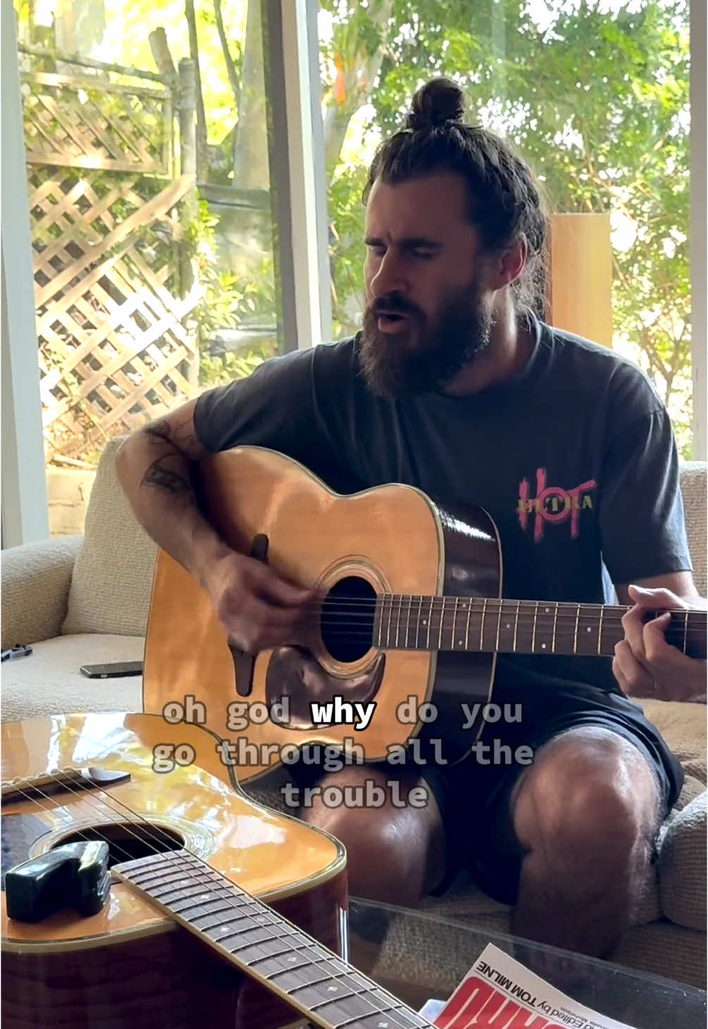 ASK SOMEONE ELSE acoustic version #peteyusa #petey #theyips #yips #acoustic #guitar #unreleasedmusic 